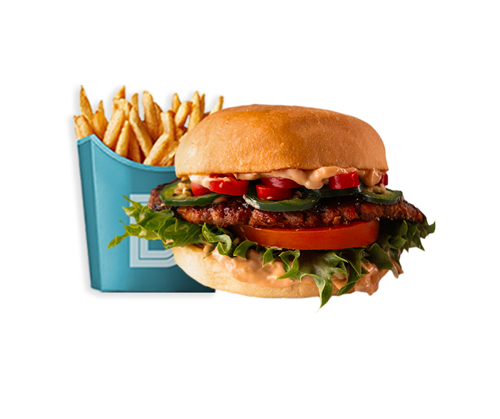 Babas hamburgare Chili Vegan