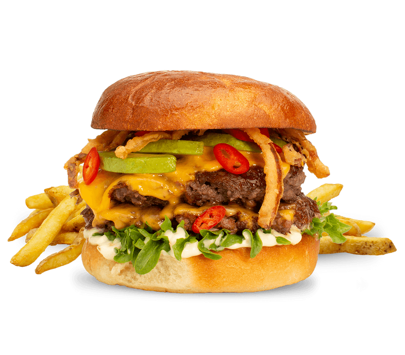Babas hamburgare Dime girl