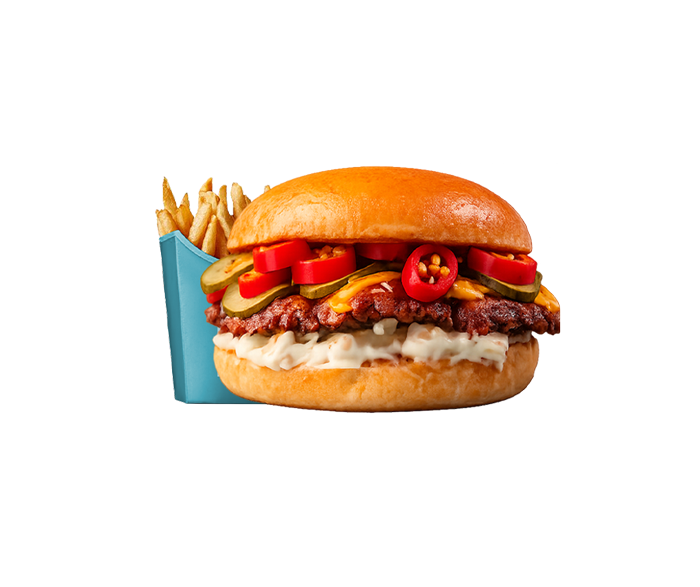 Chili Cheese burgare