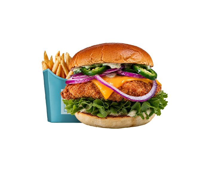 Herby Chicken burgare